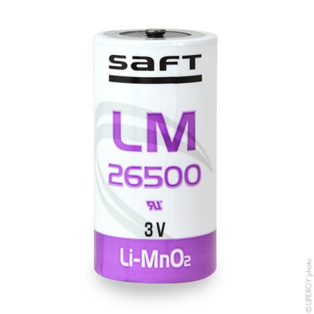 SAFT LM26500 3V 7,4Ah Batteria al Litio non ricaricabile Formato C