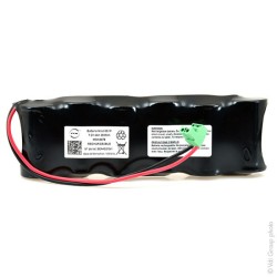 Batteria ABB 7,2V 4,5Ah Ricaricabile al Nicd con morsettiera 2 vie per robot ABB