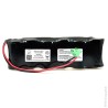 Batteria ABB 7,2V 4,5Ah Ricaricabile al Nicd con morsettiera 2 vie per robot ABB