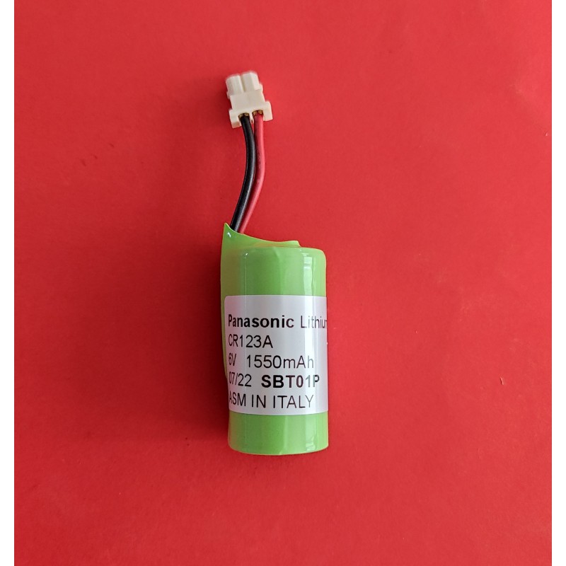 SELECT SBT01P Batteria al Litio Panasonic CR123A 3V 1,55Ah compatibile SELECT