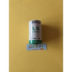 Batteria al Litio SAFT LS33600 3,6V 17Ah