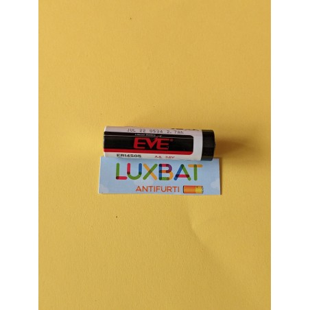 EVE ER14505 3,6V 2,5Ah Batteria al litio, size AA, equivalente LS14500