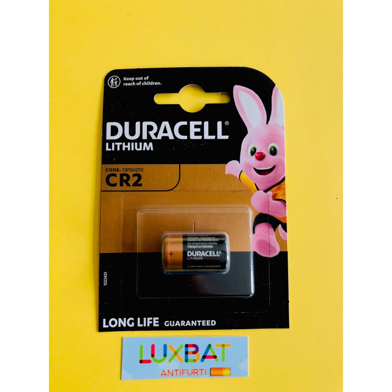 Batteria al Litio Duracell Ultra Lithium CR2 3V Blister 1 pezzo
