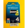 BK-4MCCE/4BE ENELOOP AAA 750mAh Batterie Ricaricabili Ni-Mh blister 4 pezzi