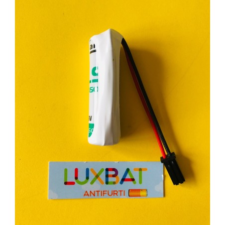 Batteria al Litio SAFT LS14500 3,6V 2,6Ah compatibile AVS