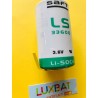 Batteria al Litio SAFT LS33600CNR 3,6V 17Ah con lamelle a saldare