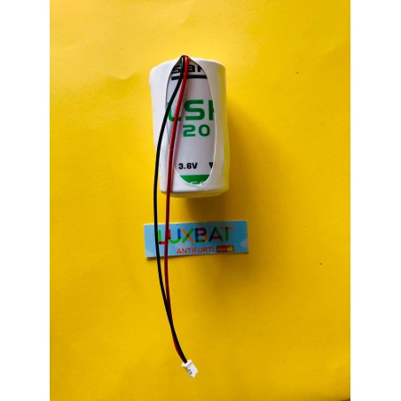 LEGRAND 432-90 LSH20 3,6V 13Ah Batteria al Litio SAFT SIZE D ER34615M