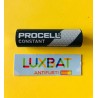 MN1500 size AA stilo 1,5V Box 10 pz. Pila alcalina Duracell Industrial (LR6)