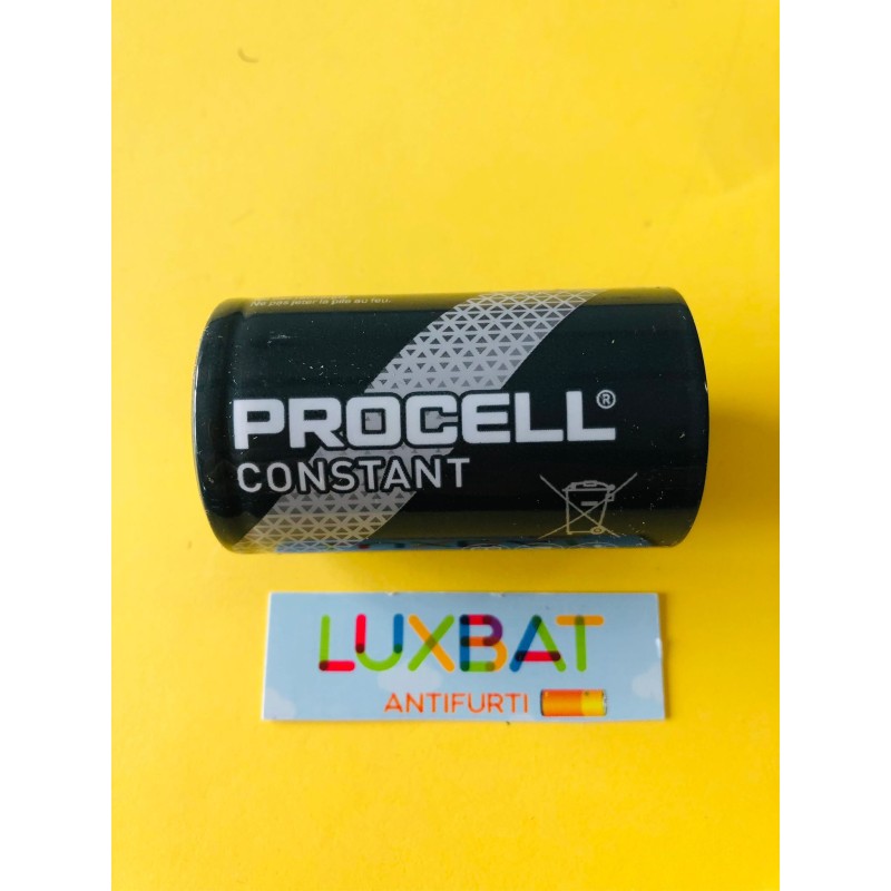 MN1300 size D Torcia 1,5V Box 10 pz. Pila alcalina Duracell PROCELL (LR20)