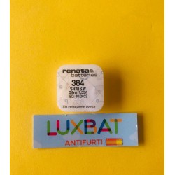 RENATA 384 Batteria Ossido d'Argento 1.55V SR41W,V384,D384,384,392