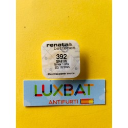 RENATA 392 Batteria Ossido d'Argento 1.55V SR41W,V392,D392,384