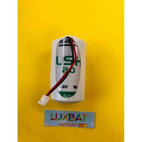 SAFT LSH20 - JST PHR-04 3,6V 13Ah Batteria al litio con connettore JST