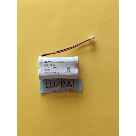 NOTIFIRE CR-4148 Batteria al Litio SAFT 2LS14500 3,6V 5,2Ah per FDKM 2100R e FDKM 2100B