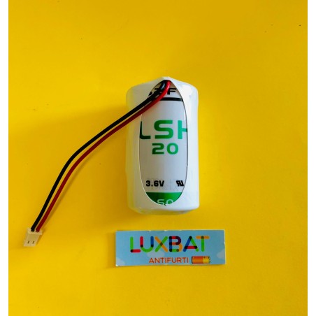 SICEP LSH20 3,6V 13Ah Batteria SAFT al Litio compatibile SICEP