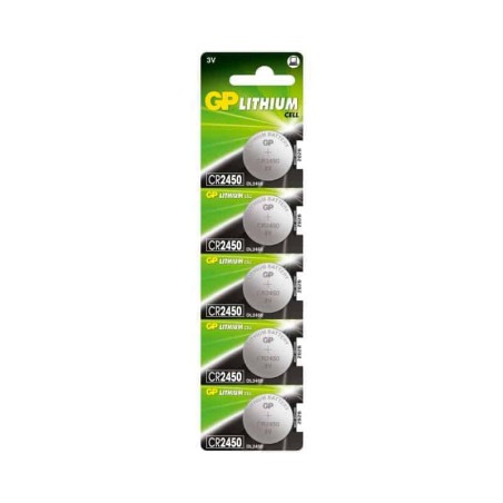 GPCR2450 3V Batteria al Litio Blister 5 pezzi