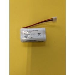 Pacco Batteria al Litio SAFT 2LS14500 3,6V+3,6V 2,6Ah compatibile TECNOALARM