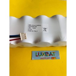 ABB DOMUS 5ER34615M 14,4V+3,6V 14Ah Pacco batteria al Litio con connettore ABB DOMUS