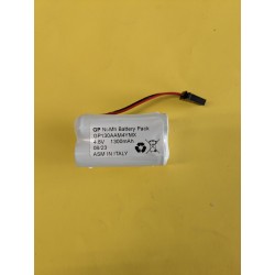 VISONIC WRMNIMH48 GP130AAM4YMX 4,8V 1,3Ah Batteria ricaricabile al Ni-Mh