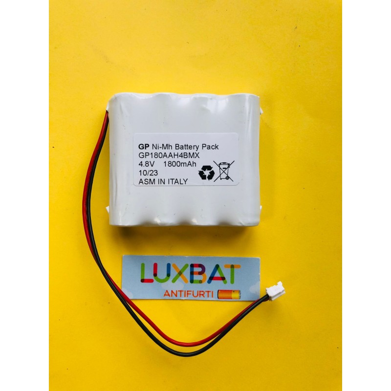 Batteria Ni-Mh 4,8V 1,8Ah per SPORT-ELEC MULTISPORT, MULTISPORTPRO