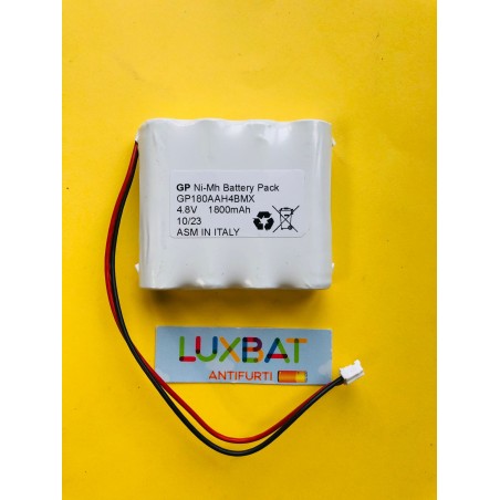 Batteria Ni-Mh 4,8V 1,8Ah per SPORT-ELEC MULTISPORT, MULTISPORTPRO