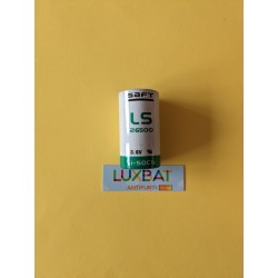 Batteria al Litio SAFT LS26500 3,6V 8,5Ah con cavi liberi
