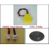 Batteria CMOS CR2032 3V con connettore Molex