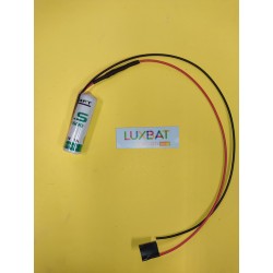 Batteria YASKAWA M34178119 per positioner, LS14500 3,6V 2,6Ah con cavi liberi
