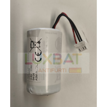 Batteria LS33600 3,6V 17Ah per contatori Gas smart