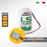 Batteria al Litio SAFT LS14250 3,6V 1,2Ah compatibile SELECT codice batteria SBT08
