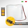 Pacco batteria al litio SAFT 2LSH20 7.2V 13Ah compatibile SAET IS