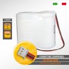 Pacco batteria al litio SAFT 2LSH20 doppia alimentazione 3,6V+3,6V 13Ah compatibile TECNOALARM
