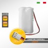 Pacco Batteria al Litio SAFT 2LS14500 7,2V 2,6Ah compatibile LOGISTY (Bat05)