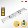 Pacco batteria SAFT 3VNTC U Ni-Cd per lampade d'emergenza, 3,6V 2500mAh alta temperatura
