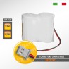 Pacco Batteria al Litio XENO ENERGY 2XLP-050F 7,2V 1,2Ah compatibile NEXT-TEC