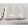Pacco batteria al litio SAFT 3LSH20 10,8V 13Ah uscita cavi liberi