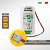 Batteria al Litio SAFT LSH14 3,6V 5,8Ah compatibile SAET IS