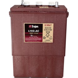TROJAN L16G AC 6V 390Ah (C20) Batteria al Piombo per uso ciclico L16G AC , Terminali tipo 6