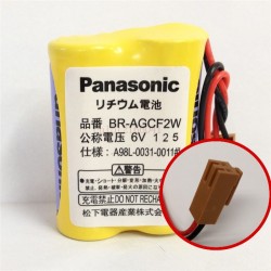 PANASONIC BR-AGCF2W 6V 2200mAh per apparecchiature FANUC