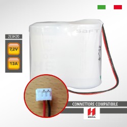 HESA 2LSH20 SAFT 7,2V 13Ah Pacco Batteria al Litio