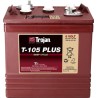 TROJAN T105 6V 225Ah (C20) Batteria al Piombo per uso ciclico T-105