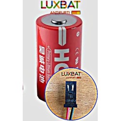 ELKRON ER34615M 3,6V 14Ah Pacco Batteria al Litio HCB con connettore ELKRON - compatibile con SAFT 2LSH20 ELKRON
