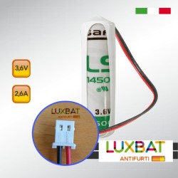 OPTEX LS14500 3,6V 2,6Ah SAFT Batteria al litio per SENSORE OPTEX