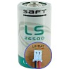 OPTEX LS26500 3,6V 7,7Ah SAFT Batteria litio con connettore per SENSORI OPTEX