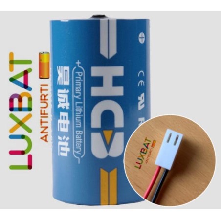 POLITEC ER34615 3,6V 19Ah HCB Batteria Litio con connettore MOLEX per POLITEC