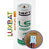 PARADOX LS17500 3,6V 3,6Ah SAFT Batteria Litio connettore compatibile PARADOX