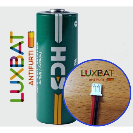 CSI CR17450 3,0V 2,2Ah HCB Batteria al Litio compatibile Centro Sicurezza Italia
