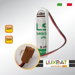 MITSUBISHI BKO-NC2157H01 LS14500 3,6V 2,6Ah SAFT batteria al Litio per PLC CNC