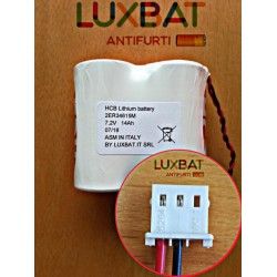 TECNOALARM 2ER34615M 7,2V 14Ah Batteria al Litio HCB compatibile TECNOALARM