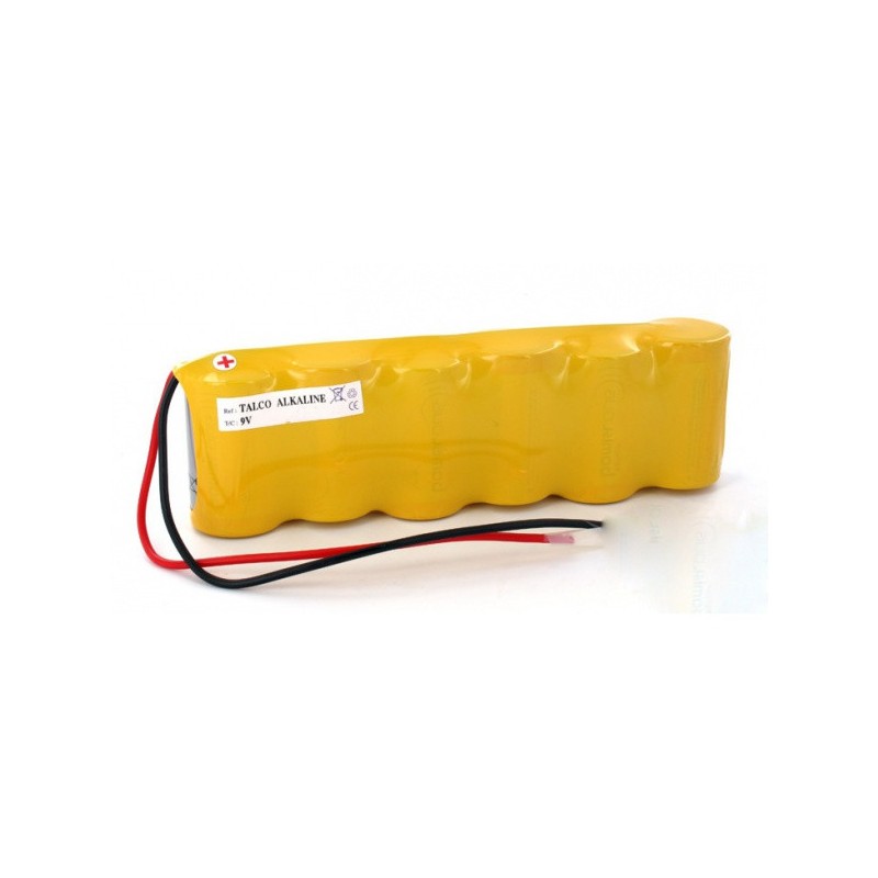 DELTA DORE Batteria Alkalina 9V 6LR20 PANASONIC per allarme TALCO