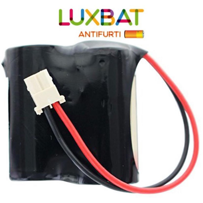 VISONIC 2CR123A 6V 1,4Ah Batteria Litio per VISONIC NEXT CAM PGS NEXT CAM K9 PG2